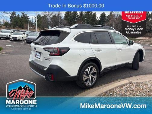 Crystal White Pearl 2021 Subaru Outback Touring