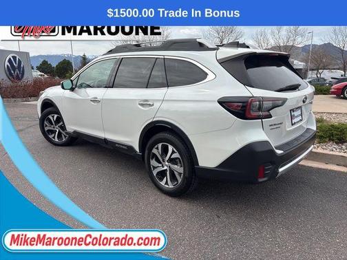 Crystal White Pearl 2021 Subaru Outback Touring