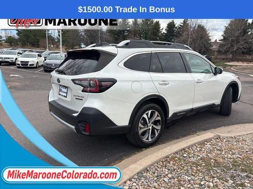 Crystal White Pearl 2021 Subaru Outback Touring