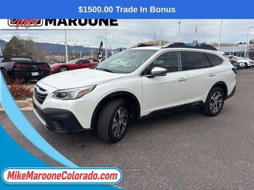 Crystal White Pearl 2021 Subaru Outback Touring