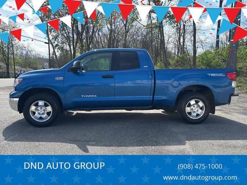 Blue 2010 Toyota Tundra Grade