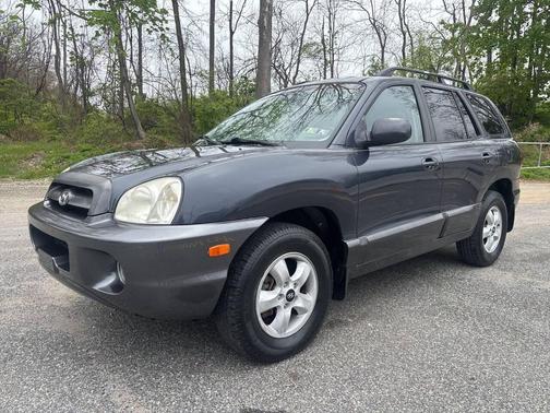 Blue 2006 Hyundai SANTA FE GLS