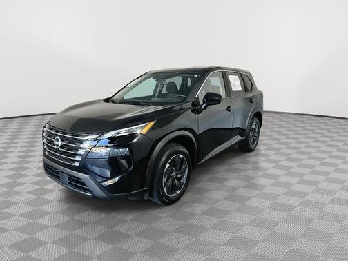 Super Black 2025 Nissan Rogue SV