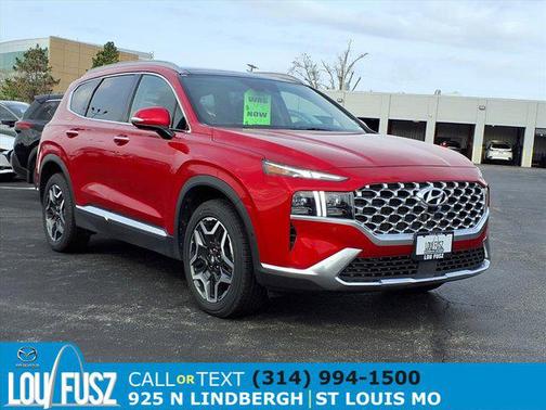 Calypso Red 2023 Hyundai SANTA FE Limited