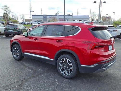 Calypso Red 2023 Hyundai SANTA FE Limited