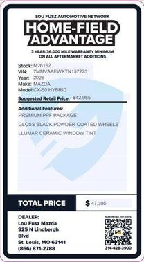 2026 Mazda CX-50 Hybrid Premium Plus