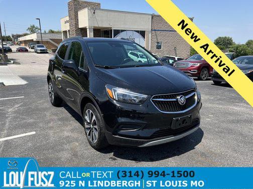 Ebony Twilight Metallic 2021 Buick Encore Preferred