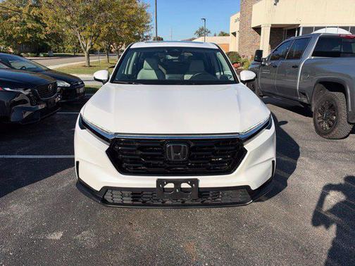 Platinum White 2025 Honda CR-V EX-L AWD