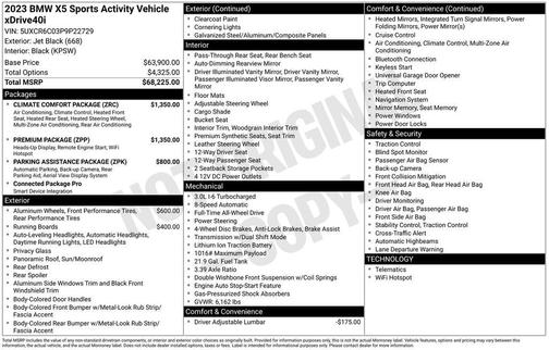 2023 BMW X5 xDrive40i