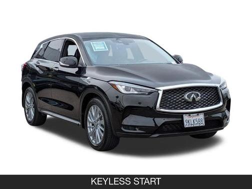 Black Obsidian 2025 INFINITI QX50 PURE