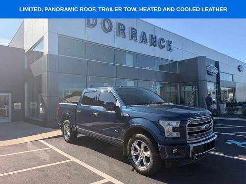 Shadow Black 2017 Ford F-150 Limited