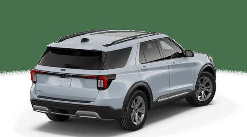 Space White Metallic 2026 Ford Explorer Active