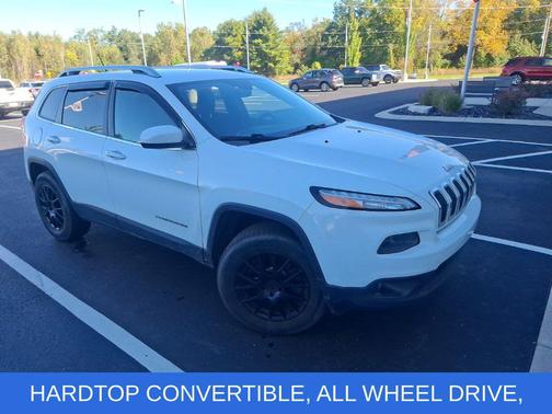 Bright White Clearcoat 2014 Jeep Cherokee Latitude