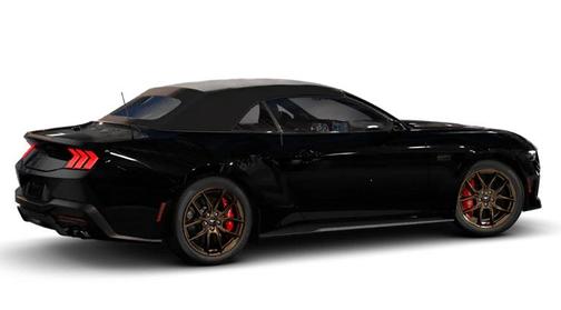 Shadow Black 2025 Ford Mustang GT Premium