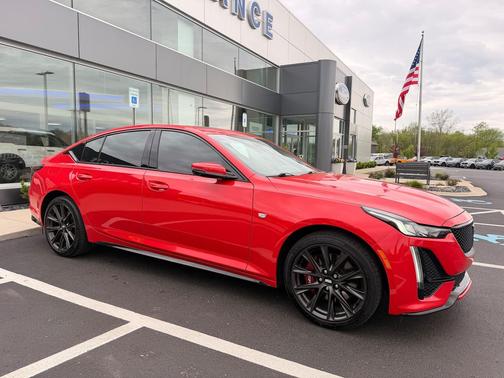 Velocity Red 2020 Cadillac CT5 Sport RWD