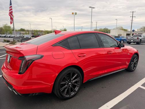 Velocity Red 2020 Cadillac CT5 Sport RWD