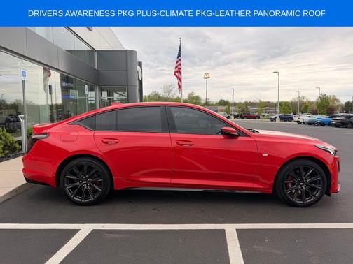 Velocity Red 2020 Cadillac CT5 Sport RWD