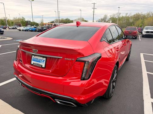 Velocity Red 2020 Cadillac CT5 Sport RWD