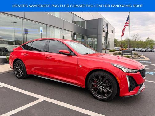 Velocity Red 2020 Cadillac CT5 Sport RWD