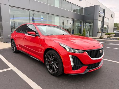 Velocity Red 2020 Cadillac CT5 Sport RWD