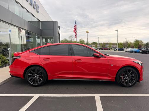 Velocity Red 2020 Cadillac CT5 Sport RWD