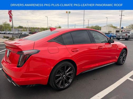 Velocity Red 2020 Cadillac CT5 Sport RWD