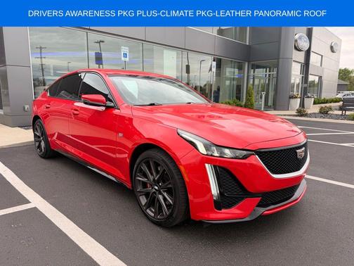 Velocity Red 2020 Cadillac CT5 Sport RWD