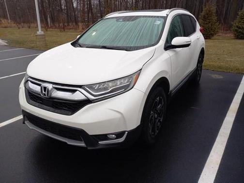 White Diamond Pearl 2017 Honda CR-V Touring
