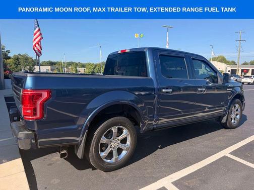 Tuxedo Black Metallic 2015 Ford F-150 Platinum