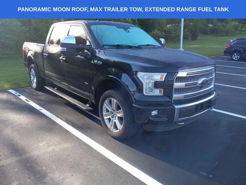 Tuxedo Black Metallic 2015 Ford F-150 Platinum