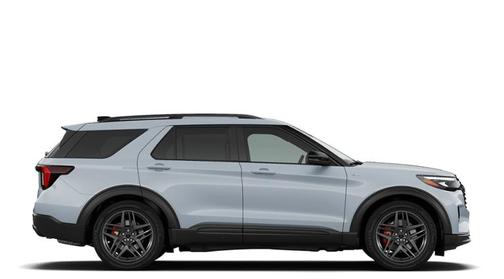 Space White Metallic 2026 Ford Explorer ST-Line