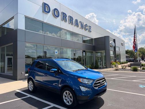 Lightning Blue Metallic 2020 Ford EcoSport SE