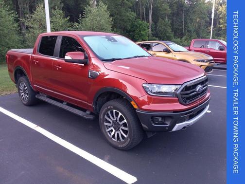 Hot Pepper Red Metallic Tinted Clearcoat 2019 Ford Ranger LARIAT