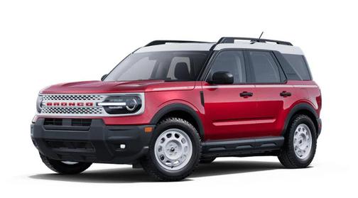 Ruby Red Metallic Tinted Clearcoat 2025 Ford Bronco Sport Heritage