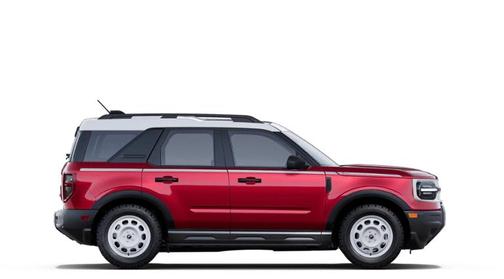 Ruby Red Metallic Tinted Clearcoat 2025 Ford Bronco Sport Heritage