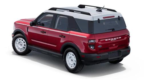 Ruby Red Metallic Tinted Clearcoat 2025 Ford Bronco Sport Heritage