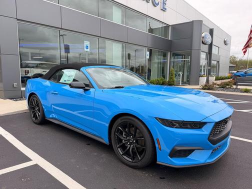 Grabber Blue Metallic 2026 Ford Mustang EcoBoost Premium