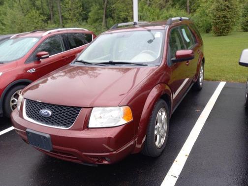Merlot Clearcoat Metallic 2007 Ford Freestyle Limited