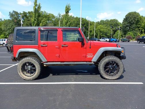 Flame Red Clearcoat 2012 Jeep Wrangler Unlimited Sport
