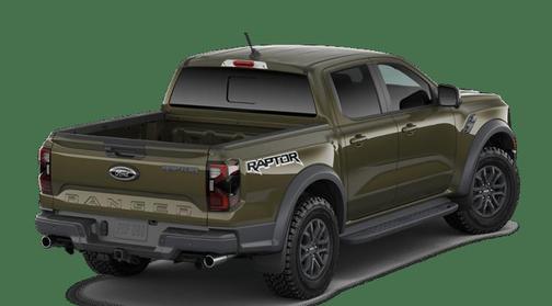 Shelter Green Metallic 2026 Ford Ranger Raptor