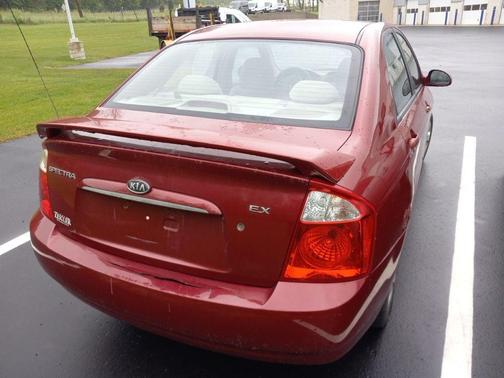 Radiant Red 2006 Kia Spectra EX