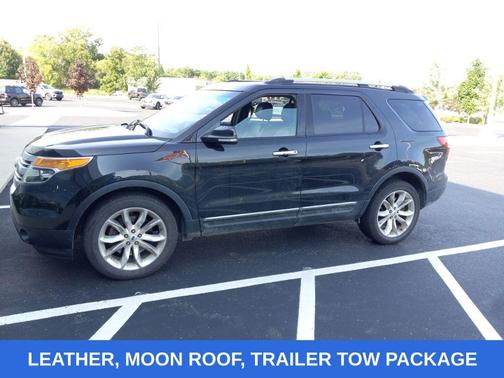 Tuxedo Black Metallic 2015 Ford Explorer XLT