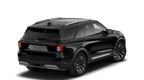 Agate Black Metallic 2026 Ford Explorer Platinum