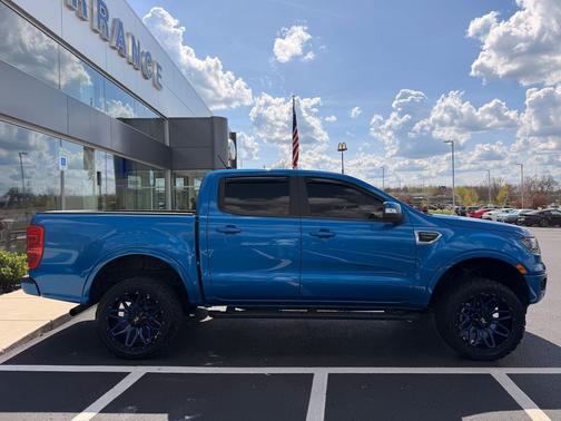 Velocity Blue Metallic 2021 Ford Ranger LARIAT