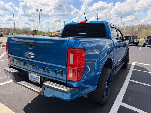 Velocity Blue Metallic 2021 Ford Ranger LARIAT
