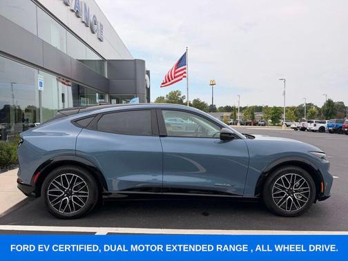 Vapor Blue Metallic 2024 Ford Mustang Mach-E Premium