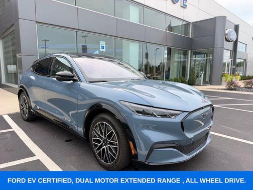 Vapor Blue Metallic 2024 Ford Mustang Mach-E Premium