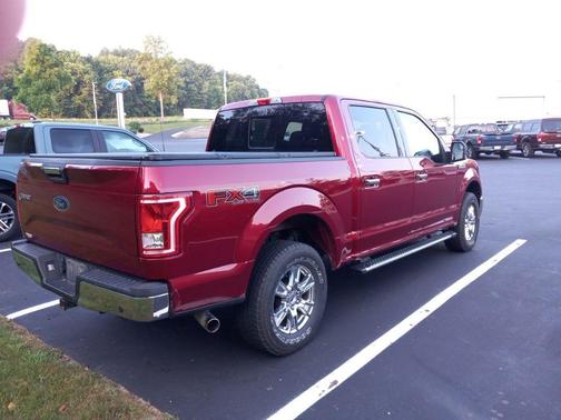 Ruby Red 2017 Ford F-150 XLT