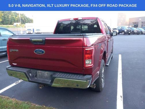 Ruby Red 2017 Ford F-150 XLT