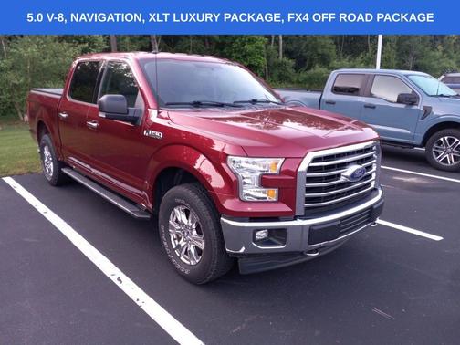 Ruby Red 2017 Ford F-150 XLT
